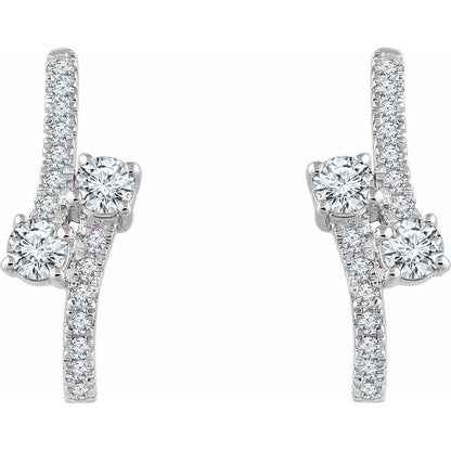 14k-white-gold-5/8-ctw-natural-diamond-two-stone-j-hoop-earrings