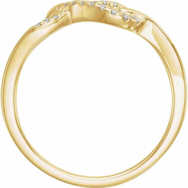 14k-yellow-gold-1/10-ctw-natural-diamond-knot-ring