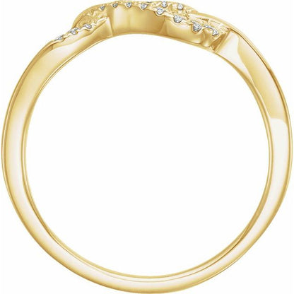 14k-yellow-gold-1/10-ctw-natural-diamond-knot-ring