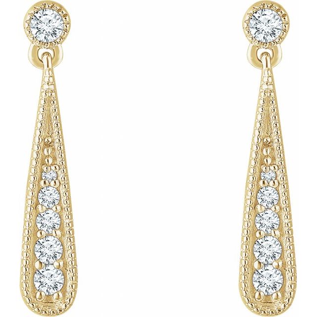14k-yellow-gold-1/6-ctw-natural-diamond-teardrop-earrings