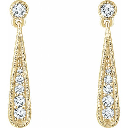 14k-yellow-gold-1/6-ctw-natural-diamond-teardrop-earrings
