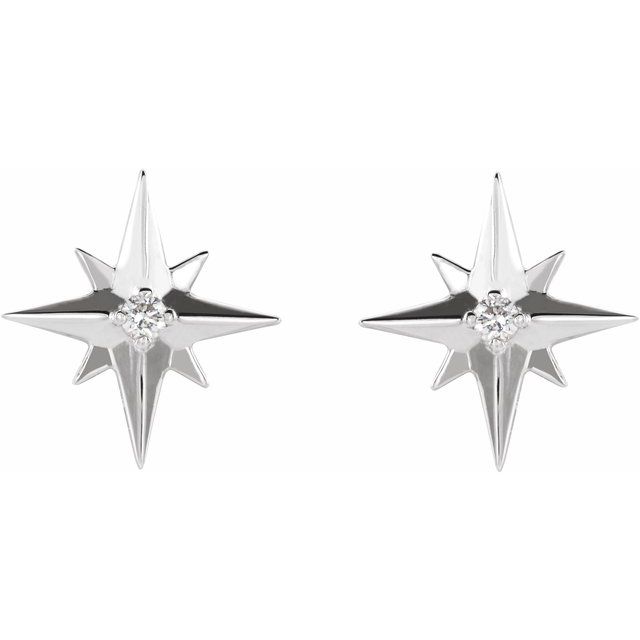 14k-white-gold-.03-ctw-natural-diamond-star-earrings