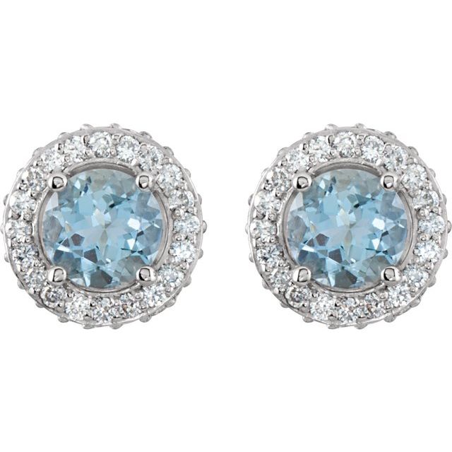 14k-white-gold-natural-aquamarine-&-1/3-ctw-natural-diamond-earrings
