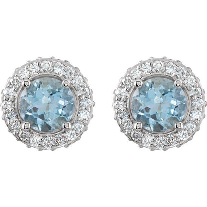 14k-white-gold-natural-aquamarine-&-1/3-ctw-natural-diamond-earrings