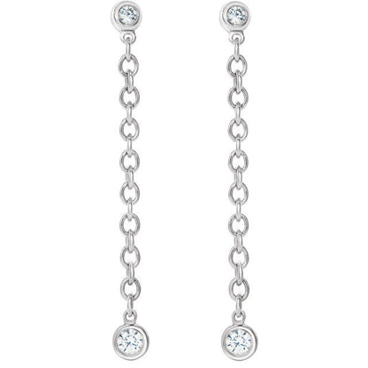 14k-white-gold--1/5-ctw-natural-diamond-chain-dangle-earrings