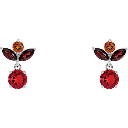 14k-white-gold-multi-gemstone-earrings
