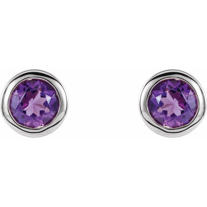 14k-white-gold-natural-amethyst-bezel-set-earrings