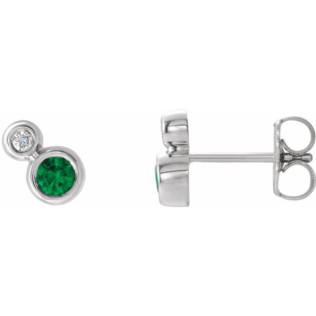 14k-yellow-gold--natural-alexandrite-&-.06-ctw-natural-diamond-earrings
