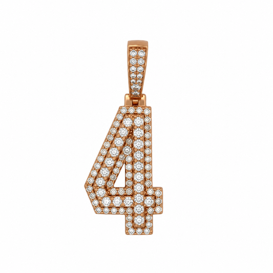 "4" Number