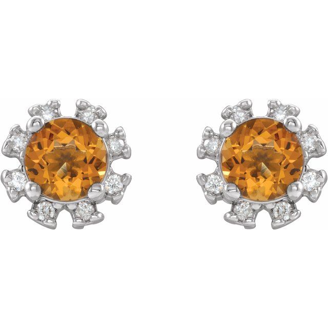 14k-white-gold-natural-citrine-&-1/2-ctw-natural-diamond-earrings