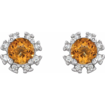 14k-white-gold-natural-citrine-&-1/2-ctw-natural-diamond-earrings