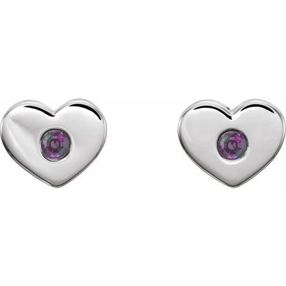14k-white-gold-natural-alexandrite-heart-earrings
