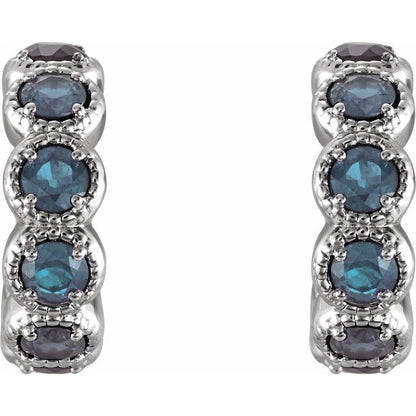 14k-white-gold-natural-aquamarine-hoop-earrings