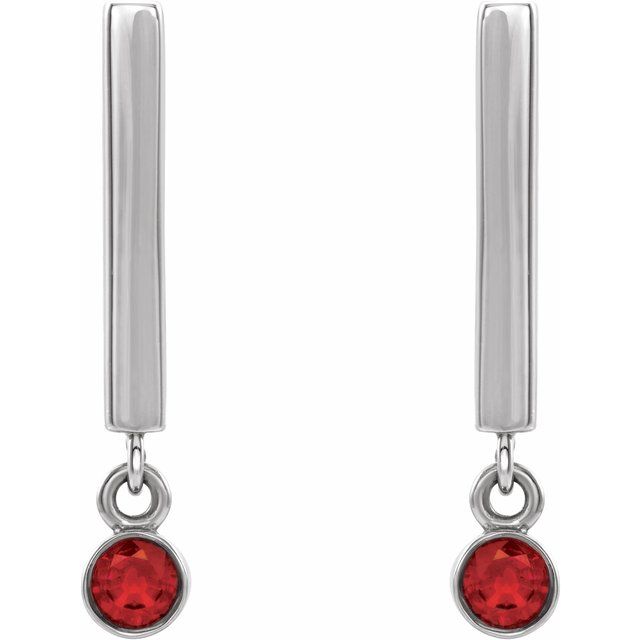 14k-white-gold-natural-ruby-bar-earrings