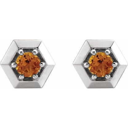 14k-white-gold-natural-citrine-geometric-earrings
