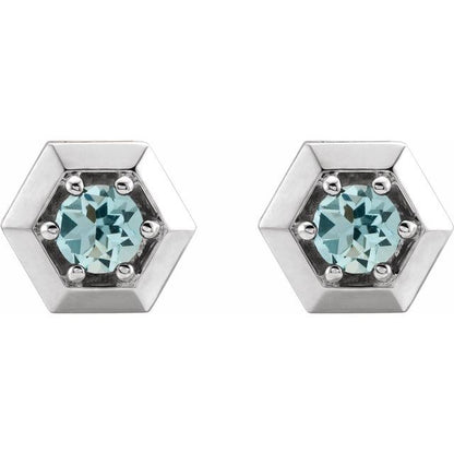 14k-white-gold-natural-aquamarine-geometric-earrings