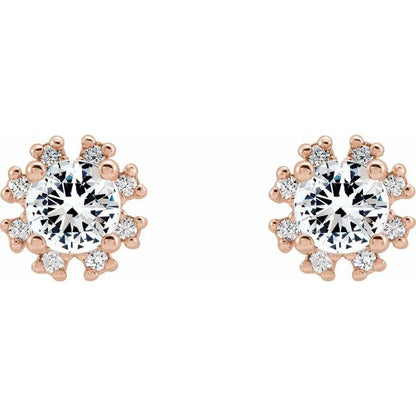 14k-rose-gold-natural-white-sapphire-&-.06-ctw-natural-diamond-earrings