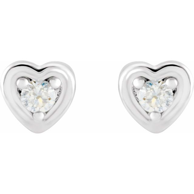 14k-white-gold-.03-ctw-natural-diamond-youth-heart-earrings