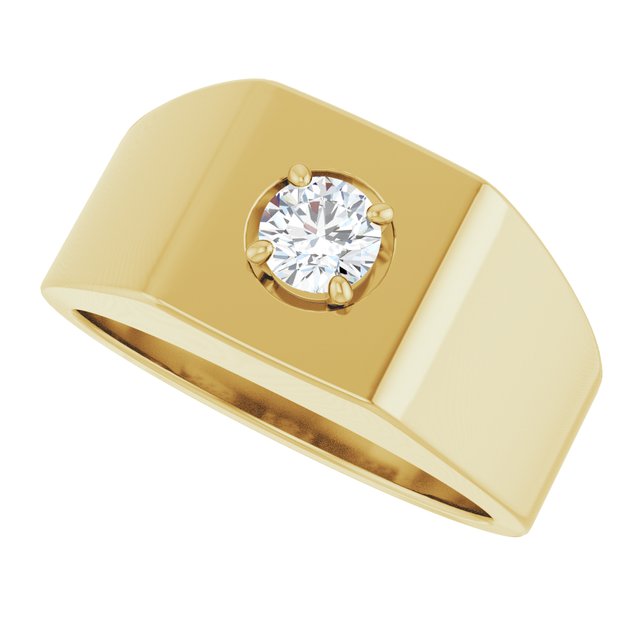 14k-yellow-gold-3/8-ctw-natural-diamond-ring