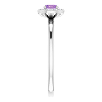 14k-white-gold-natural-amethyst-&-.05-ctw-natural-diamond-ring