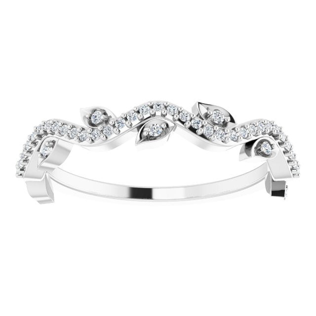 14k-white-gold-1/8-ctw-natural-diamond-leaf-ring
