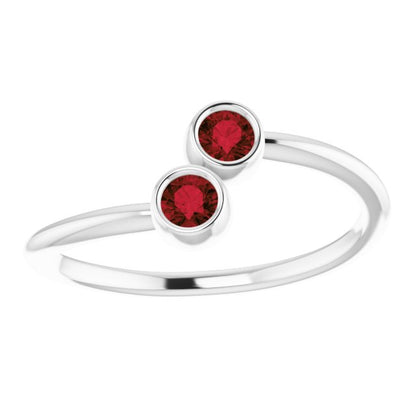 14k-white-gold-natural-mozambique-garnet-two-stone-ring