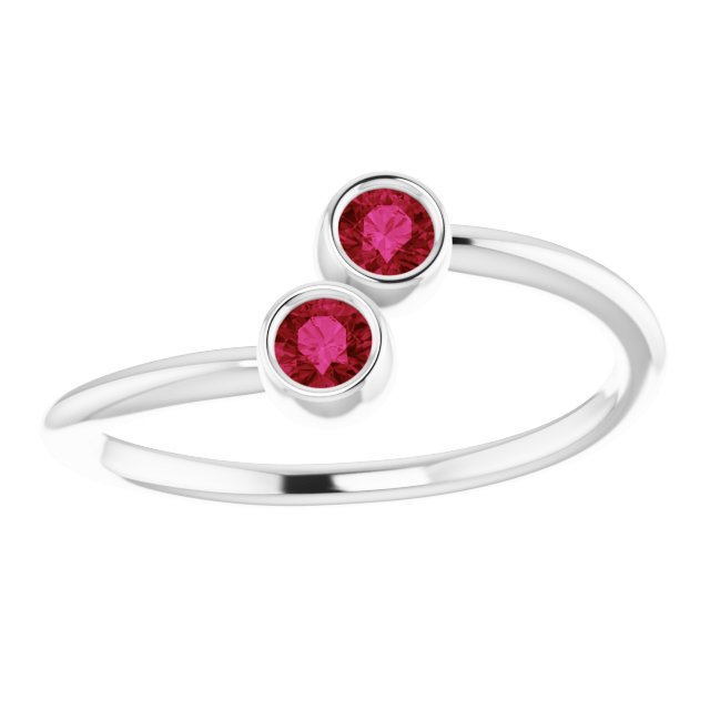 14k-white-gold-natural-ruby-two-stone-ring