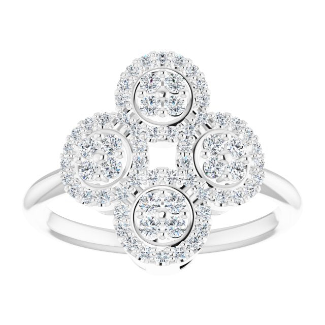 14k-white-gold-1/2-ctw-natural-diamond-clover-ring