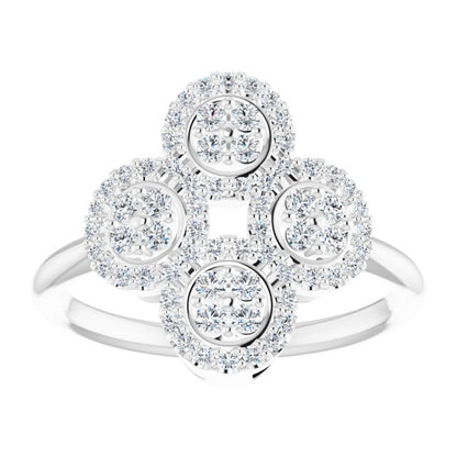 14k-white-gold-1/2-ctw-natural-diamond-clover-ring
