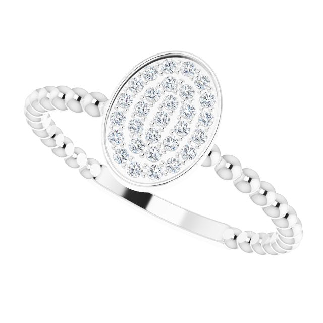 14k-white-gold-1/6-ctw-natural-diamond-cluster-beaded-ring