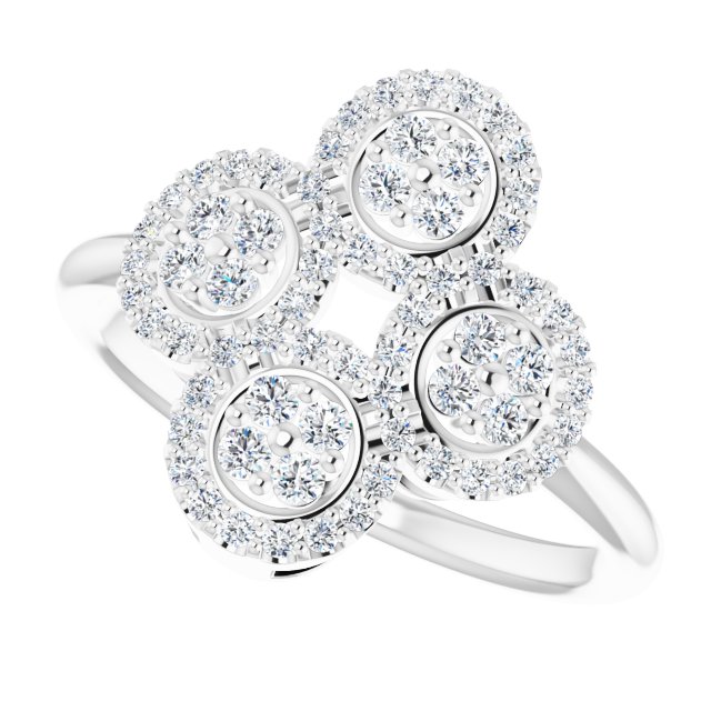 14k-white-gold-1/2-ctw-natural-diamond-clover-ring