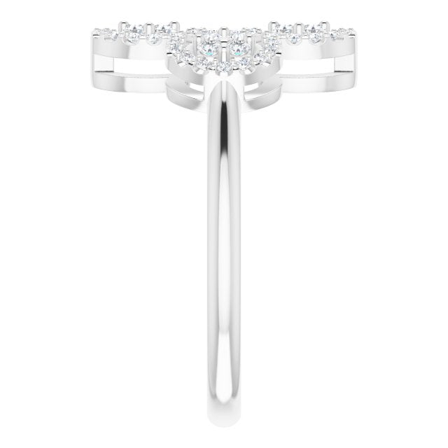 14k-white-gold-1/2-ctw-natural-diamond-clover-ring