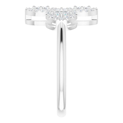14k-white-gold-1/2-ctw-natural-diamond-clover-ring