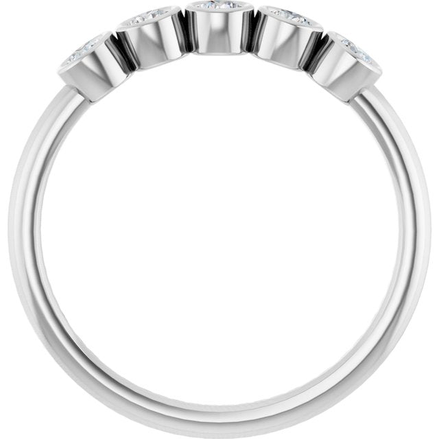 14k-white-gold-1/3-ctw-natural-diamond-five-stone-ring