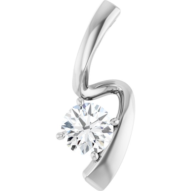 14k-white-gold-3/4-ct-natural-diamond-pendant