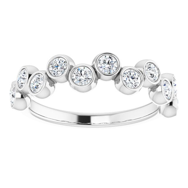 14k-white-gold-3/4-ctw-natural-diamond-bezel-set-ring