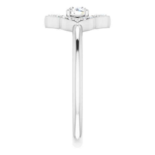 14k-white-gold-1/3-ctw-natural-diamond-halo-style-clover-ring