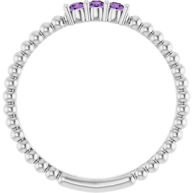 14k-white-gold-natural-amethyst-beaded-ring