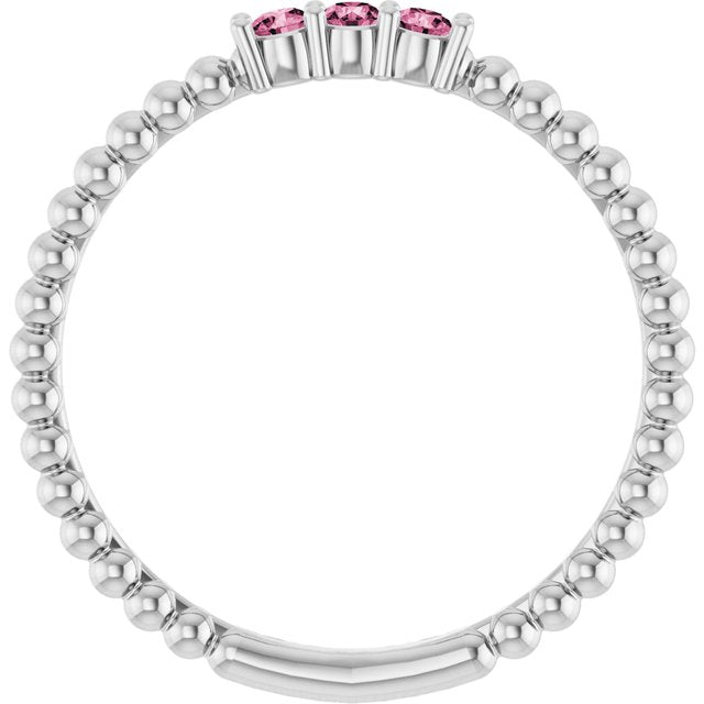 14k-white-gold-natural-pink-tourmaline-beaded-ring