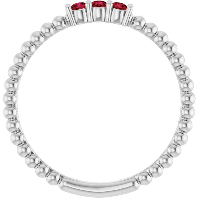 14k-white-gold-natural-ruby-beaded-ring