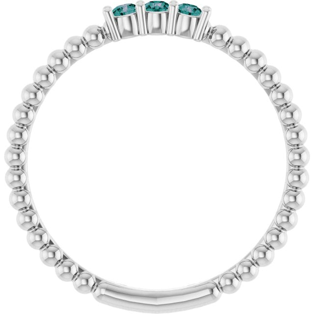 14k-white-gold-natural-alexandrite-beaded-ring