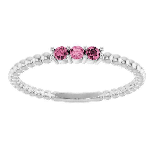 14k-white-gold-natural-pink-tourmaline-beaded-ring