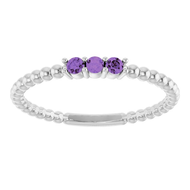 14k-white-gold-natural-amethyst-beaded-ring