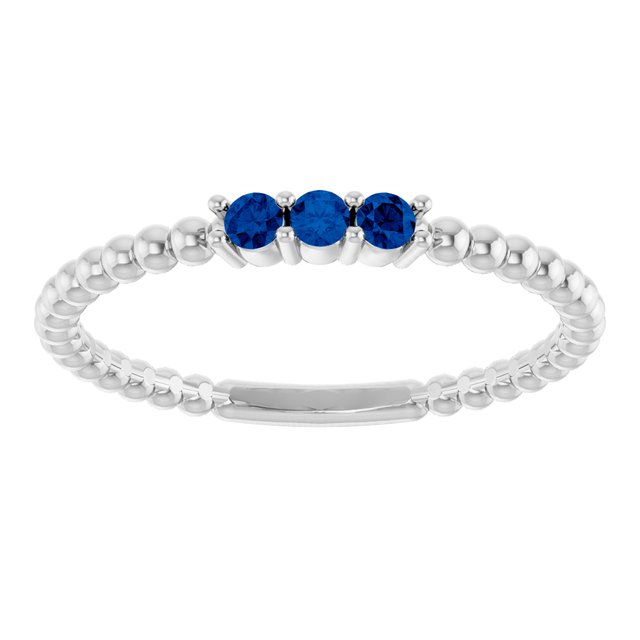 14k-white-gold-natural-blue-sapphire-beaded-ring