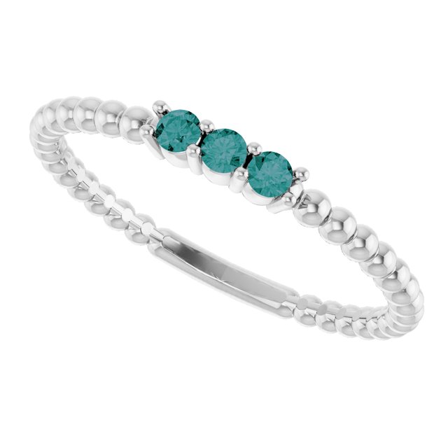 14k-white-gold-natural-alexandrite-beaded-ring