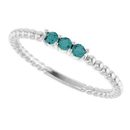 14k-white-gold-natural-alexandrite-beaded-ring