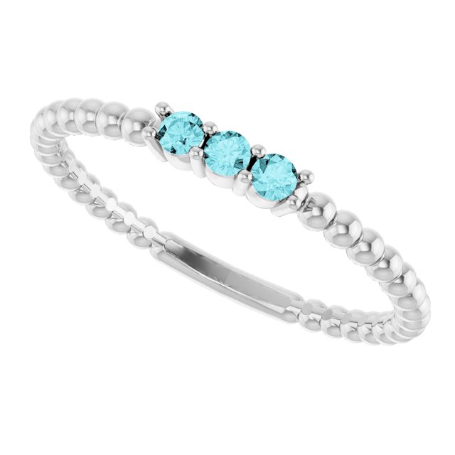 14k-white-gold-natural-blue-zircon-beaded-ring