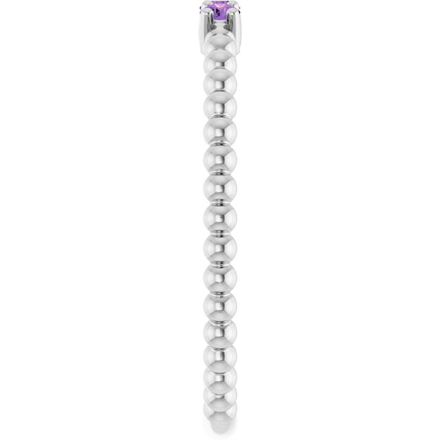 14k-white-gold-natural-amethyst-beaded-ring