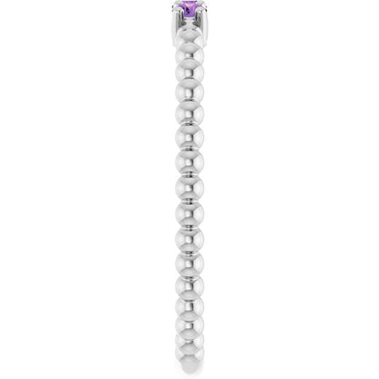 14k-white-gold-natural-amethyst-beaded-ring