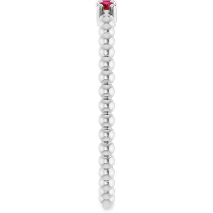 14k-white-gold-natural-ruby-beaded-ring